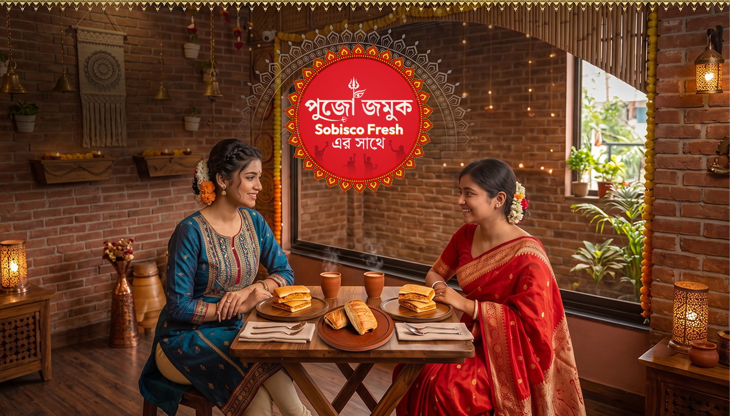 Pujo jomuk Sobisco Fresh er sathe: puffs and patties served fresh this Durga Puja