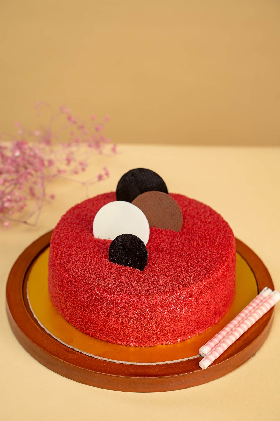 Red velvet celebration cake from Sobisco Fresh