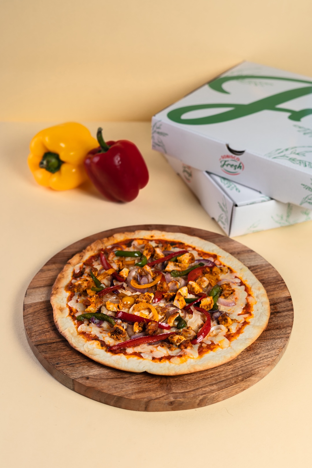 Smoky Tandoori Chicken Pizza